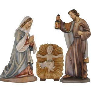 Holy Family tirolean crib set