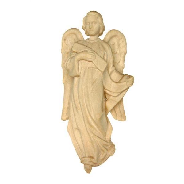 Gloria-angel tirolean crib - natural Wood carving in natural wood, without any surface treatment