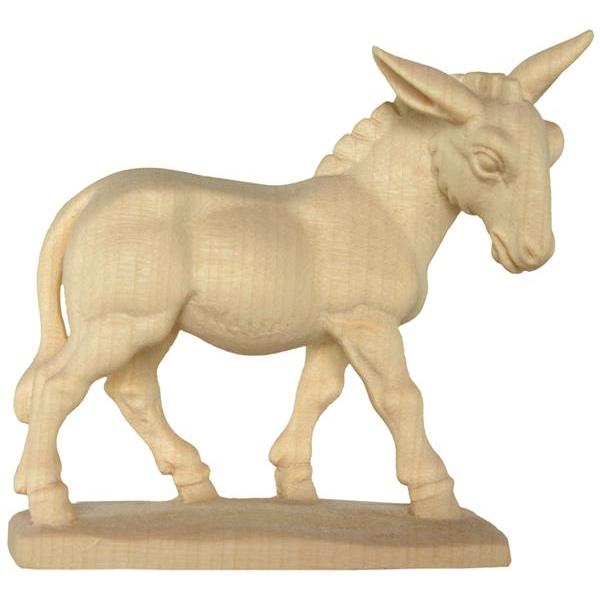 Donkey tirolean crib - natural Wood carving in natural wood, without any surface treatment