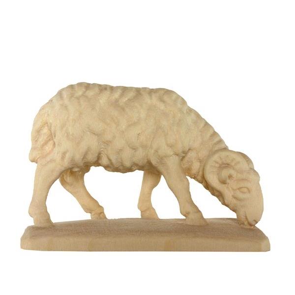 Ram tirolean crib - natural Wood carving in natural wood, without any surface treatment