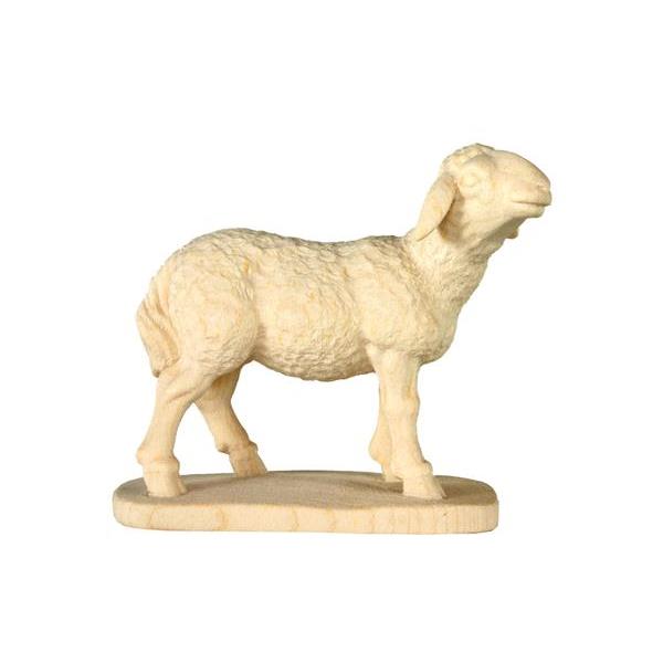 Sheep standing baroque crib - natural Wood carving in natural wood, without any surface treatment