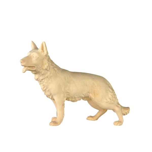 Dog standing n.b. - natural Wood carving in natural wood, without any surface treatment