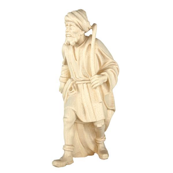 Camel driver n.b. - natural Wood carving in natural wood, without any surface treatment